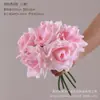Arranjos de Flores para Mesa de Centro e Mesa de Jantar, Decorações de Luxo Leve de Alta Qualidade, Flores Artificiais de Alta Qualidade, Flores Decorativas, Rosas Hidratantes com Toque Real, Flores Artificiais