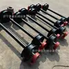 Rodas para Carroceria Plana para Minas de Carvão, Conjuntos de Rodas Sólidas de Aço Fundido para Uso Subterrâneo, Conjuntos de Rodas Vazados Tratados Termicamente