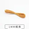 AliExpress Linha encerada de três fios 1mm Taiwan cor branca linha encerada ecológica 30 cores 10 metros por rolo