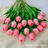 Tulipán, flor falsa, decoración del hogar, tacto de PU, flor artificial, foto de simulación, fábrica de flores falsas, ramo de boda al por mayor