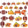 36 Peças Ornamentos de Madeira para Pendurar Dia dos Namorados Decoração de Amor Formato de Coração Anão Madeira Vazada Gnomo Casamento Festa em Casa