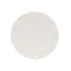 Juego de Vajilla Melamina Nórdica con Acentos Perlados, Plato para Postre Estilo Francés, Tazón y Plato de Porcelana Blanca Simple Estilo Europeo
