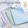 Carpeta en L de Múltiples Capas con Gradiente A4 para Clasificación de Exámenes de Estudiantes de Primaria y Secundaria Herramienta de Almacenamiento y Organización de 6 Capas Versión Engrosada