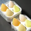 Huevo de cáscara de huevo Huevo de Belleza Esponja de Polvo Súper Suave Doble Uso Seco y Húmedo Esponja Hidrofílica para Maquillaje Huevo de Maquillaje Maquillaje