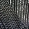 Nuevo estilo callejero vintage casual americano tela jacquard a rayas cheongsam vestido de mujer estilo chino disfraz de actuación falda