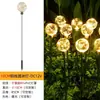 Luces de Bola de Alambre de Cobre Solares Luces para Césped al Aire Libre Luces de Caña Luces de Paisaje Luminosas Luces Decorativas para Patio y Jardín Ninguno
