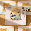 Marcadores de Metal Culturales y Creativos de Panda Regalos de Cumpleaños de Alta Gama para Niñas, Estudiantes de Primaria y Secundaria, Souvenirs de Papelería para Recompensar Niños