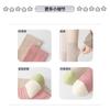 Calcetines de Media Pantorrilla para Mujer, Calcetines Deportivos de Compresión con Suela de Toalla, Calcetines de Algodón Sin Costuras Color-Block para Fitness y Running, Calcetines Zhuji