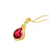 Nuevo Collar Rojo de Douyin para Mujer, Collar para Clavícula, Collar con Colgante, Simple y Versátil, Elegante Collar de Regalo para Mejores Amigas