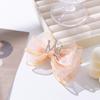 Pinza para el Cabello Corona de Lazo Tridimensional Dulce de Hada Súper Pinza de Pato Pequeña Niña Corea del Sur Gasa Pinza Superior Adorno para la Cabeza Infantil