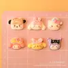 Novos Desenhos Animados Fofos Comida e Brinquedos Misturados Pequenos Acessórios de Resina Acessórios para Cola de Chantilly DIY Acessórios para Pente de Cabelo Adorno de Cabeça Materiais Artesanais