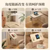 Mesita de noche, Escritorio plegable móvil para computadora, Escritorio ajustable, Dormitorio de estudiante, Escritorio pequeño con ruedas, Mesa lateral para sofá de sala de estar