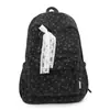 Mochila de pana dulce con lunares y mariposas de alta apariencia, estilo japonés inspired, ligera y de gran capacidad, para niñas