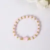 Pulseira de Contas Infantil Amazon Nova Cor Pulseira de Acrílico Desenho Animado Fofo Pequeno Presente Pulseira Atacado