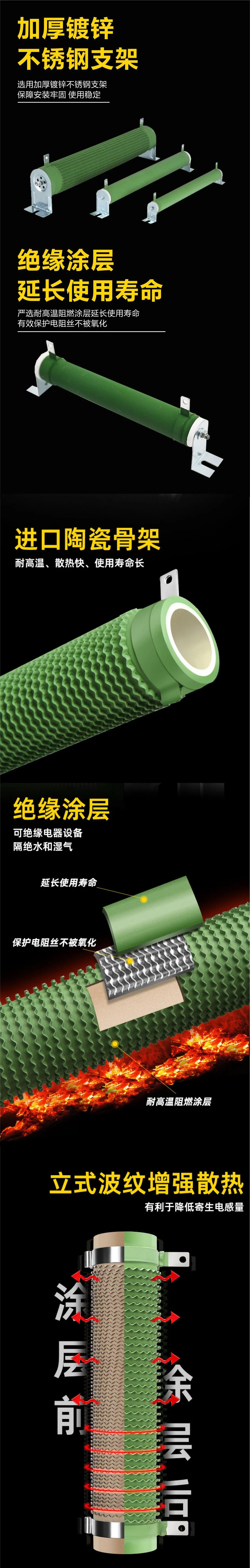 瓷管绕线电阻参数