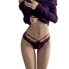 Deusa Sedutora Renda Francesa Calcinhas Sexy para Mulheres Veludo Puro Desejo Confortável Respirável 2026 Novo Estilo Cuecas