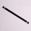 Cinturón Negro Anticaída para el Hogar Cinturón de Fijación de Muebles Correa Inflable para Perforar Ojo Correa de Sujeción con Ojales Perforados