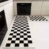 Tapete de Piso Diatomáceo Estilo Europeo Transfronterizo para Cocina y Baño para el Hogar Largo Absorbente Antideslizante Fácil de Limpiar en stock