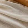 Cortinas Blancas Transparentes Estilo Japonés, Permiten el Paso de la Luz pero No Son Transparentes, Cortinas de Lino para Sala de Estar, Balcón, Dormitorio, Cortinas Transparentes Estilo Madera Natural, Producto Terminado