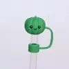 Tapa para Popote Stanley 10mm Diámetro Grande PVC Popote Suave Tapa Muñeco de Dibujos Animados Tapa Antipolvo Mayoreo