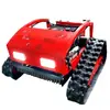 Cortador de grama de esteira com controle remoto máquina de limpar pomar e quebrar mato máquina de capinar cortador de grama todo-o-terreno de quatro tempos