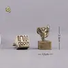 Llavero Sello Retro de Latón Estilo Chino de los Doce Animales Pequeño Adorno Colgante para Bolso Regalo Creativo para Puestos