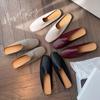 Zapatillas de Media Punta con Suela Suave de Tendón de Res para Mujer Ropa de Exterior Primavera 2025 Nuevas Versátiles Perezosas de Suela Plana Baotou Mueller Zapatos para Mujer para Verano