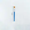 Pincel de pintura a óleo digital infantil com haste de plástico pincel liner de náilon pincel de cabeça chata pincel para pintura em gesso cerâmica pincel para tinta acrílica