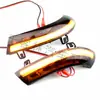 Adecuado para Volkswagen Golf 5 Jetta Passat Sharan Luz LED amarilla luz de flujo señal de giro de espejo retrovisor