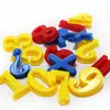 Símbolo de Número Juego de 16 Piezas Moldes para Arena Juego en la Playa y el Agua Juguetes Espaciales Hechos a Mano Moldes para Arena Mágica y Arcilla
