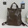 Mochila grande de alta gama vintage para mujer 2026 nueva mochila estilo universitario primavera-verano mochila escolar para estudiante