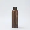 Nueva Botella Deportiva Pequeña de Boca Recubierta de Goma, Taza Térmica, Doble Capa de Vacío de Acero Inoxidable 304, Taza Recta de Boca Pequeña Estilo Americano