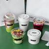 Paper Butler Tazón Desechable Ligero para Yogur Estilo Ins Vaso de Papel para Helado Papel Especial Engrosado Piel de Leche Tazón de Papel Personalización