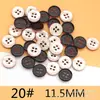 Botones para Camisa al por Mayor Fabricante Ropa Infantil Camisas de Hombre y Mujer Suéter Botones para Ropa Interior Botones Redondos Esmerilados Perlados