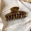 Presilha de garra vintage para cabelo de outono para mulheres, presilha de tubarão para cabelos finos, presilha de cabelo de tamanho médio estilo coreano para a parte de trás da cabeça, acessório de cabelo