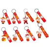 2027 Estilo Chinês Original Popular Ano do Carneiro Chaveiro Boneca Pingente Charme de Bolsa Presente Pequeno Presente Popular Atacado