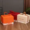 Caixa de Presente Personalizada para Acompanhantes de Casamento, Caixa de Presente Portátil para Casamento, Caixa de Doces para Casamento, Caixa de Embalagem de Presente para Lua de Mel Atacado