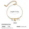 Taina Pulsera de Acero Inoxidable Europea y Americana Lujo Accesible Corazón de Gama Alta Circonita Pulsera de Acero de Titanio Pulsera de Moda para Niñas