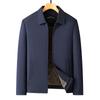 Abrigo de Algodón con Solapa para Otoño e Invierno, Ejecutivo de Negocios, Abrigo de Algodón Cálido Casual para Hombre, Chaqueta de Algodón para Hombre de Mediana Edad, Chaqueta de Algodón para Papá