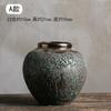 Ornamentos de Vaso Jingdezhen Cerâmica Sala de Estar Arranjo de Flores Gres Pote de Cerâmica Retrô Vaso de Flores Recipiente para Flores