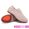 Zapatos de baile tejidos voladores para mujer, zapatos de porristas de suela blanda, zapatos de ejercicio para adulto, tacón bajo, zapatos de baile para exterior, baile de yoga, danza del vientre