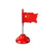 Adornos de Bandera Roja para Coche, Banderas Rojas Pequeñas para Coches, Banderas Rojas de Cinco Estrellas, Decoraciones Interiores para la Consola Central