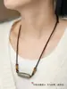 Cordón de Collar Tejido a Mano para Hombres y Mujeres, Accesorios de Joyería del Tíbet, Cordón para Colgar Colgantes de Jade, Cordón para Colgar Cuentas Dzi, Cadena para el Cuello Cruzada