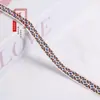 Fita jacquard com padrão de casco de tartaruga de 1CM para têxteis domésticos, decorações de janela, decoração de roupas, acessórios de renda DIY feitos à mão G3668