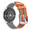 Adequado para relógios da série Huawei illegal master explorer, pulseira de silicone com fivela de pino, pulseira de relógio GT7/6 Pro, silicone bicolor