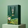 Caja de regalo de aceite de camelia, aceite de semilla de té silvestre, versión universal, 500 ml, embalaje en caja portátil, caja de papel, caja de regalo en stock para alimentos