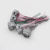 Apto para Futian Daimler ouman ETX arnés de cableado del conector del faro enchufe conector de 8 pines accesorios para enchufe de luz alta est