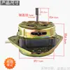 Motor de lavadora de doble cilindro de alambre de cobre motor de secado motor de deshidratación sellado impermeable equilátero aplicable XDT-70 60