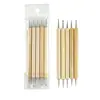 Venda Direta da Fábrica Conjunto de Canetas de Indentação de Madeira com 5 Peças, Conjunto de Ferramentas de Pontilhismo para Nail Art com Duas Pontas, Ferramentas de Escultura para Argila de Cerâmica, Ferramenta de Indentação de Madeira
