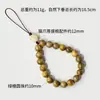 Cuentas Redondas de Sándalo Verde Natural, Accesorios de Raíz de Bodhi Garra de Gato, Llavero Anti-Pérdida para Teléfono Móvil, Cuentas de Juego del Tamaño de la Palma, Al Por Mayor